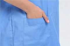 100%cotton nursing uniform for hospital nurse doctor scrubs set - SHOWLU FASHION STORE