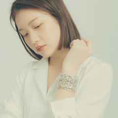 18K Metal Hollow Wide European and American Personalized Women's Opening - SHOWLU FASHION STORE