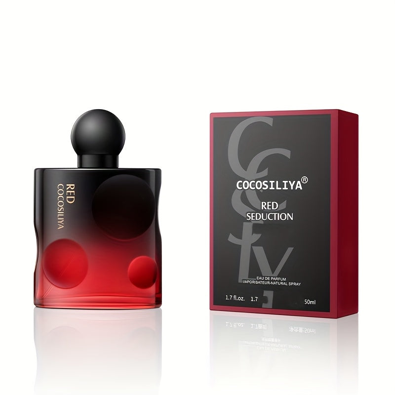Black & Red Floral & Fruity Woody Eau De Parfum for Men and Women - Long-Lasting Fragrance Spray, 5-15% Perfume Concentration, Alcohol-Based, Talc-Free, Ideal for Parties, Dates, and Gifts SHOWLU FASHION STORE