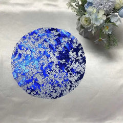 20pcs Gold Round Foil Table Mat Table Place Mats Tea Dining Tableware Mats Pads Wedding Birthday Home Party Table Decoration - SHOWLU FASHION STORE