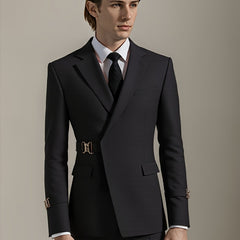 Men'S Suits Slim Fit 2pcs Blazer Wedding Prom Tuxedo Jacket Pants Set