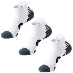 3Pair Professional Fitness Sports Socks Towel Bottom Non - Slip Running Socks Men Women Short Quick - Drying Basketball Training Sox - SHOWLU FASHION STORE