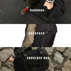 40L 60L 80L Travel Duffel Bag Military Tactical Backpack with Adjustable Strap Weekender Bag for Men Women Waterproof Gym Bags - SHOWLU FASHION STORE