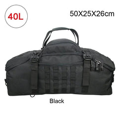 40L 60L 80L Travel Duffel Bag Military Tactical Backpack with Adjustable Strap Weekender Bag for Men Women Waterproof Gym Bags - SHOWLU FASHION STORE