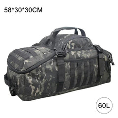 40L 60L 80L Travel Duffel Bag Military Tactical Backpack with Adjustable Strap Weekender Bag for Men Women Waterproof Gym Bags - SHOWLU FASHION STORE