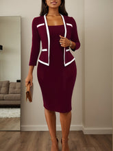 Elegant Tight-fitting Hip-hugging Dress, Long-sleeved Close-fitting Dress, Suitable For All Seasons, Women's Wear SHOWLU FASHION STORE