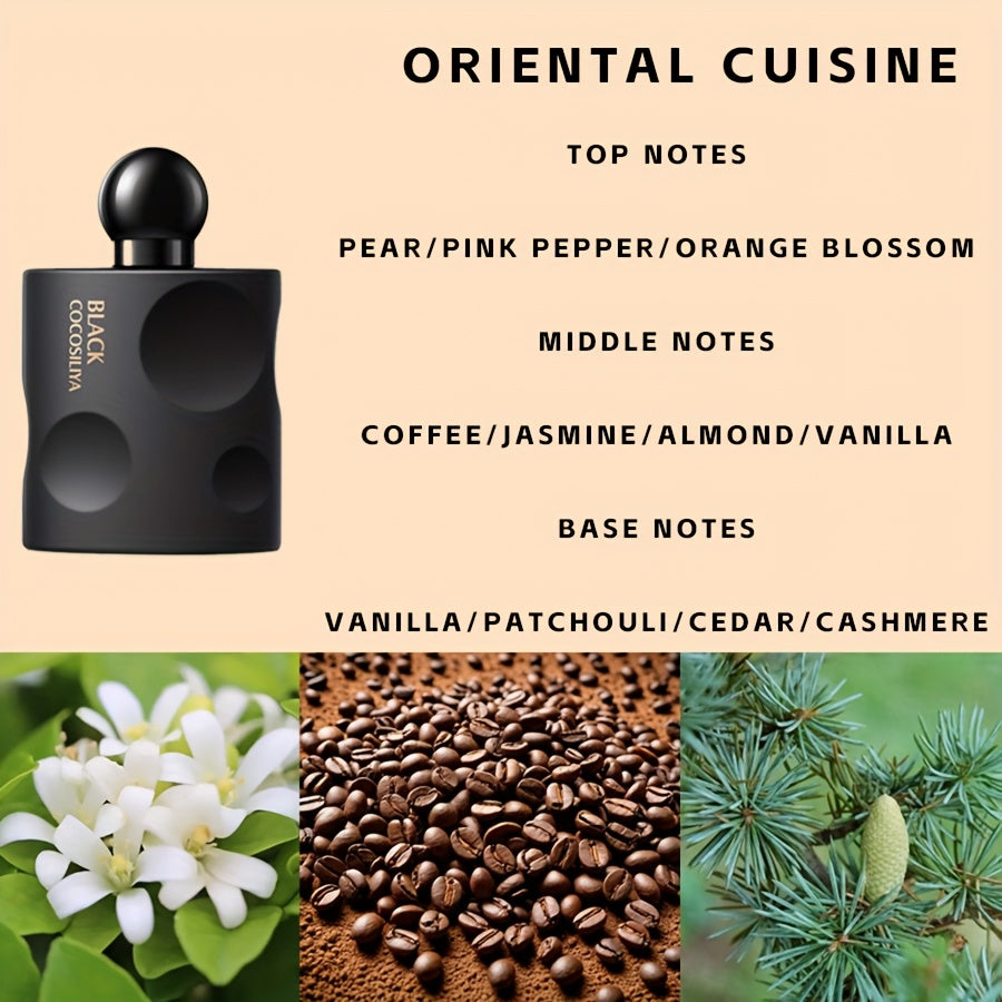 Black & Red Floral & Fruity Woody Eau De Parfum for Men and Women - Long-Lasting Fragrance Spray, 5-15% Perfume Concentration, Alcohol-Based, Talc-Free, Ideal for Parties, Dates, and Gifts SHOWLU FASHION STORE