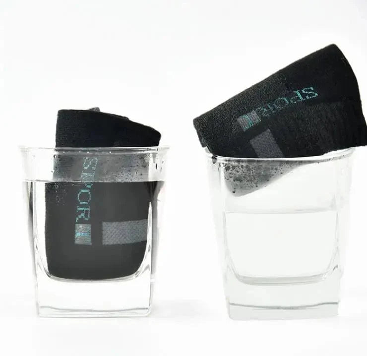 5Pairs Men Bamboo Fiber Autumn Winter Men Socks Breathable Cotton Sports Sock Breathable Deodorant Business Socks Size 37 - 43 - SHOWLU FASHION STORE