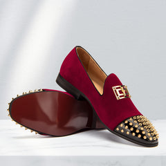 Men's Fashion Loafers Comfortable Casual Shoes Flat Slip On Shoes