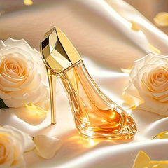 1.01oz High Heel Styling Rose Jamine Eau De Parfum Spray Natural Fragrance Perfume Lasting And Charming Personal Parfum For Women And