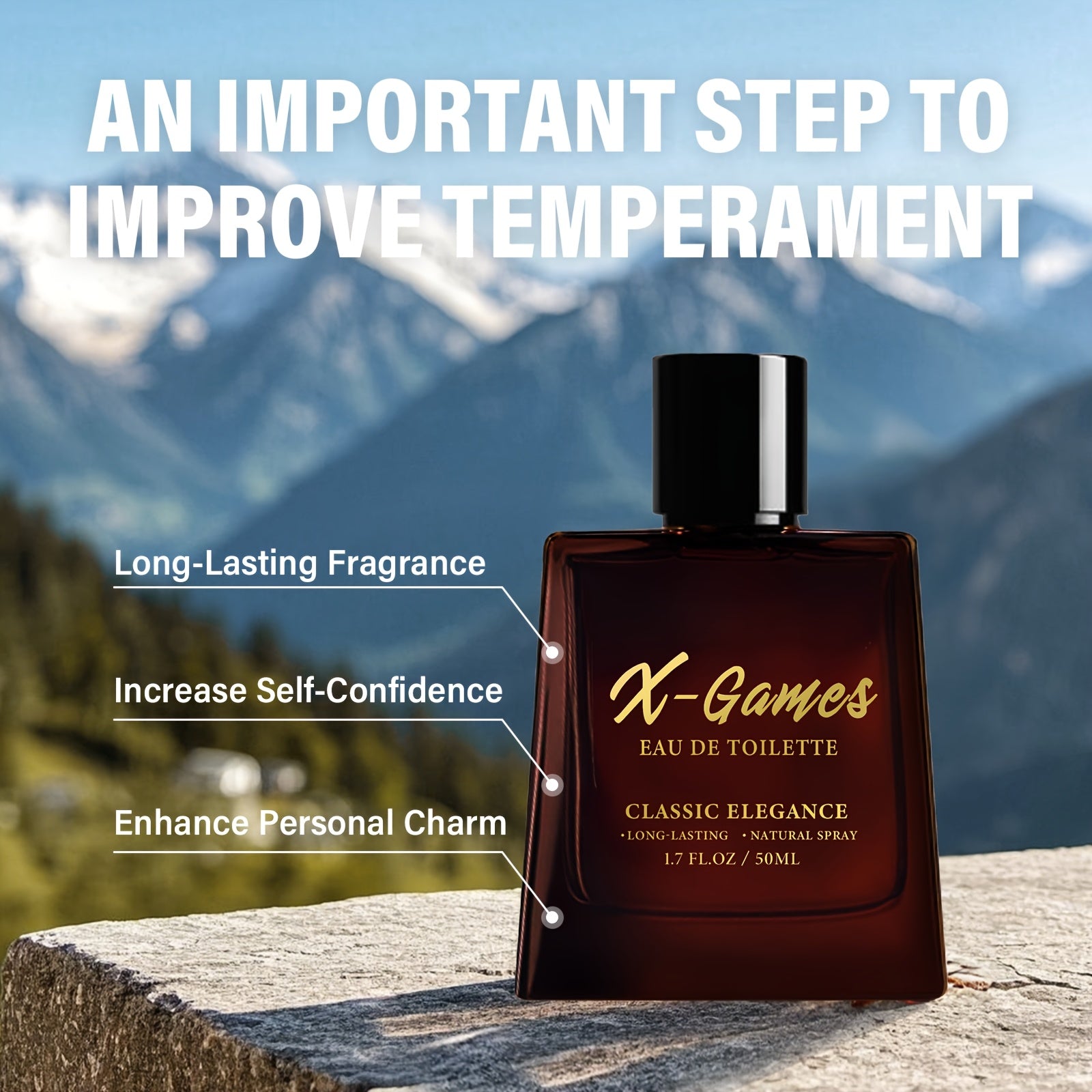 Pheromone Cologne For Men, Seductive Long-Lasting Perfume For Men Attract Women, Show Your Handsome Charm, 1.69 oz SHOWLU FASHION STORE