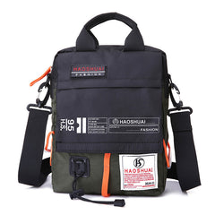 Wholesale Men's Portable Crossbody Bag, Casual Shoulder Bag, Outdoor Waterproof Cloth Bag, Sports Travel Bag, Cross-Border Supply