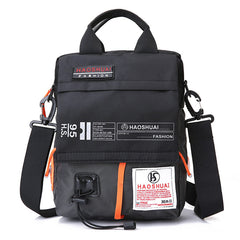 Wholesale Men's Portable Crossbody Bag, Casual Shoulder Bag, Outdoor Waterproof Cloth Bag, Sports Travel Bag, Cross-Border Supply