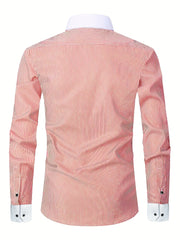 Formal Men's Shirt with French Cuffs