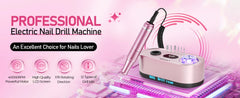 Electric Nail Drill 20W Portable Manicure Machine 12V