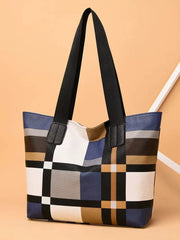 Bag Women's Large Capacity Korean Style Contrast Color Fashion Women's Bag - SHOWLU FASHION STORE