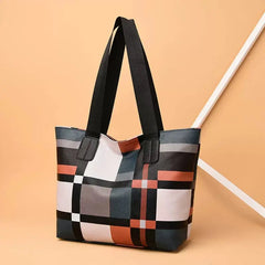 Bag Women's Large Capacity Korean Style Contrast Color Fashion Women's Bag - SHOWLU FASHION STORE