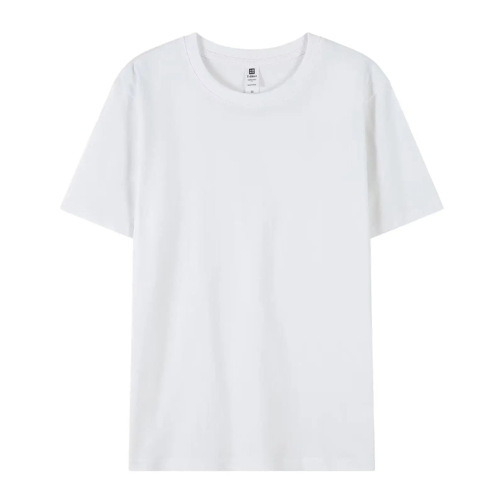 Showlu Fashion Store 50010402 3XL / White Crewneck T-Shirt British Summer New Fashion Striped Short-Sleeved Polo Shirt Men's Retro Contrast Color Ice Silk Breathable Half Sleeve Trendy Top