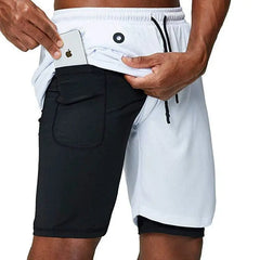 Crazy Muscle Workout Personalized Trendy Quick - Dry Men's Shorts - SHOWLU FASHION STORE