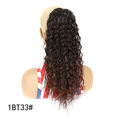 European and American Chemical Fiber Foreign Trade Elastic Net Drawstring Wig - SHOWLU FASHION STORE