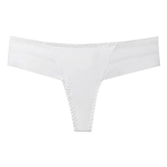 Anel Demosthene General Store 0 white / M / 1pc G-String Women's Panties Seamless Perspective Transparent Underwear Sexy Women Underpants Female Thong Brazilian Lingerie