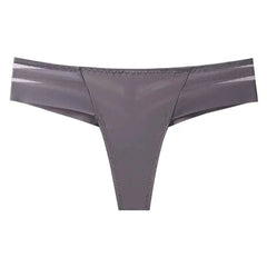 Anel Demosthene General Store 0 grey / M / 1pc G-String Women's Panties Seamless Perspective Transparent Underwear Sexy Women Underpants Female Thong Brazilian Lingerie