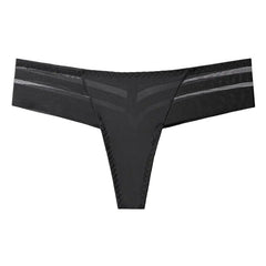 Anel Demosthene General Store 0 black / M / 1pc G-String Women's Panties Seamless Perspective Transparent Underwear Sexy Women Underpants Female Thong Brazilian Lingerie