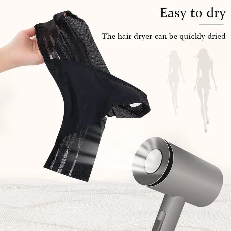 Anel Demosthene General Store 0 G-String Women's Panties Seamless Perspective Transparent Underwear Sexy Women Underpants Female Thong Brazilian Lingerie