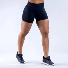 Women's High Waist Scrunch Butt Compression Running Shorts Breathable Seamless Skinny Fit Available Small XL Single Piece