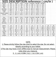 A size chart table for a men's double-breasted business suit including blazer, vest, and pants.