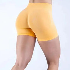 Women's High Waist Scrunch Butt Compression Running Shorts Breathable Seamless Skinny Fit Available Small XL Single Piece