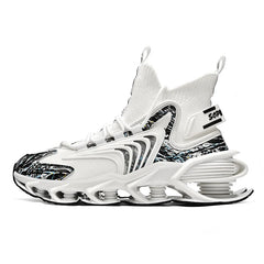 Popular Trendy Sports High Top Casual Shoes Breathable Running Shoe Fashion Men Sneakers