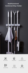 Wall Mounted Broom Holder