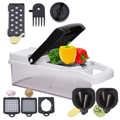 Multi-Functional Grater Vegetable Original Dicer Cut Flower Cut Dicing Planer Vegetable Cutter Machine Salad Shredding Machine Slicing Tool Sets SHOWLU FASHION STORE