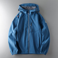 Windproof Fleece Men's Outdoor Sports Clothing Soft Shell Jacket SHOWLU FASHION STORE