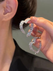 Accessible Luxury Wheat Women's Special-Interest Design All-Match Super Hot Earrings SHOWLU FASHION STORE