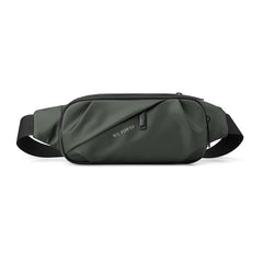 New Men's Multifunctional Waist Bag Water-repellent Casual Sports Chest Bag Outdoor Cycling Bag Fashionable Brand Crossbody Bag