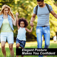 Kyphotone Men's Special High and Low Shoulder Shrug round Shoulder Correction Belt Kyphotone Anti-Humpback Brace SHOWLU FASHION STORE