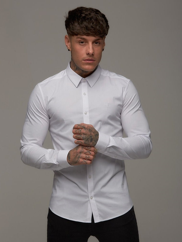 Muscle Men's Fitness Fashion Quick-Drying Breathable Long Sleeves Shirt SHOWLU FASHION STORE