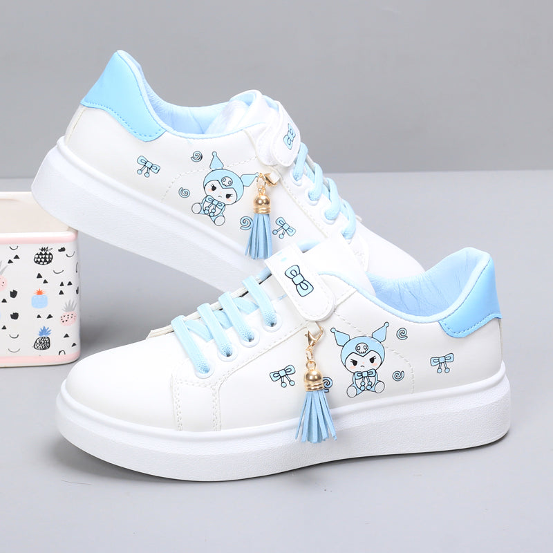Easiest for Match Casual Spring and Autumn Leather Breathable White Shoes SHOWLU FASHION STORE