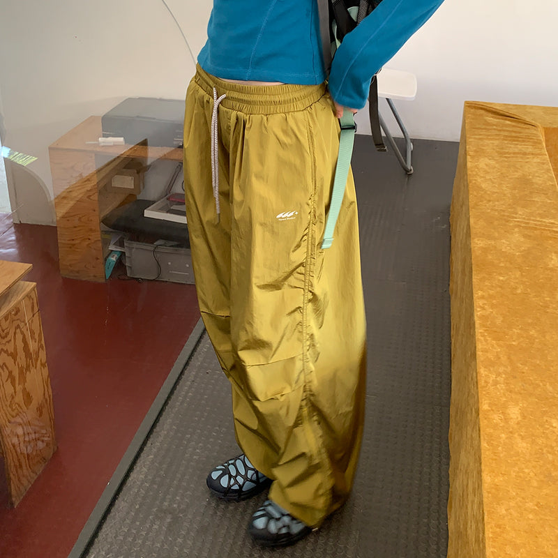 Outdoor Lightweight Casual Loose Side Zipper Quick-Drying Pants SHOWLU FASHION STORE