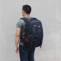 Showlu Fashion Store 0 Black S Outdoor 70L Large Capacity Wear Resistance Waterproof Backpack Men Women Trekking Camping Mountaineering Travel Luggage Bag