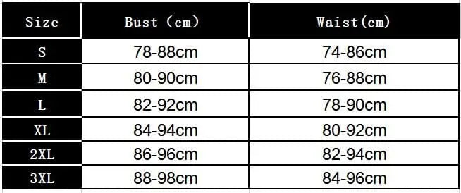 A size chart for the Plus Size Erotic Sexy Lingerie Bling Rhinestone Fishnet Bodysuit lists bust and waist measurements in centimeters for sizes S to 3XL, showing corresponding bust and waist ranges for each size.