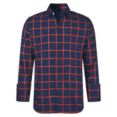 2025 Men's Long Sleeve Shirt Casual Plaid Color Summer New 3D Printed Lapel Shirt Men and Women Fashion Unisex Clothing Tops