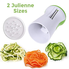 Stainless Steel Vegetable Spiralizer 3-Blade Slicer