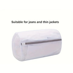 Versatile Shoe Washing Bag - Durable Mesh Laundry Bag for Sneakers, Running Shoes, Socks & Bras with Zipper Closure, Laundry Bag