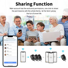 WiFi Smart Plug EU Socket Power Monitor Voice Control