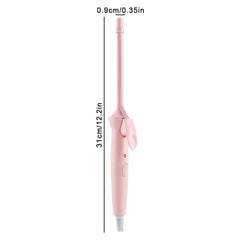 9mm Mini Hair Curler Wand Fast Heating 25W