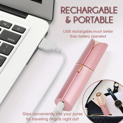 Portable Rechargeable Women Facial Hair Remover