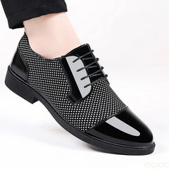 Men's Height Increasing Pointed Trendy Fashion versatile Men's Shoes Spring Autumn Formal Casual Breathable comfort Black shoes